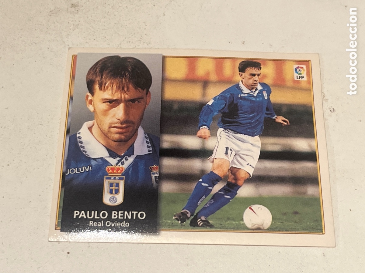 Cromos de F&uacute;tbol: Cromo F&uacute;tbol Liga Este 98-99 Paulo Bento Real Oviedo