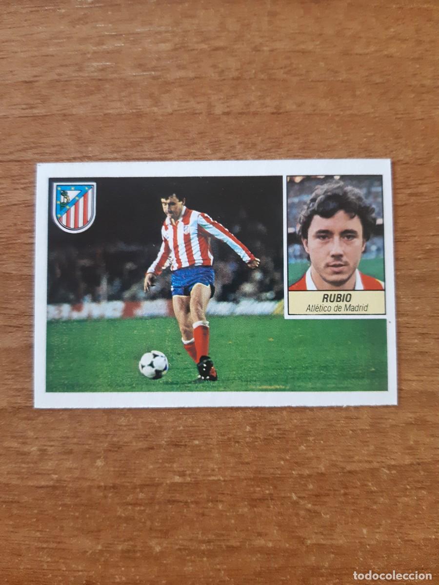 Figurine di Calcio: Rubio (Atl&eacute;tico Madrid) Liga 84-85 ESTE. Nunca pegado, sin pegar