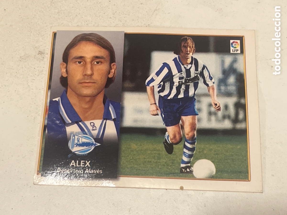 Cromos de F&uacute;tbol: Cromo F&uacute;tbol Liga Este 98-99 Alex Deportivo Alav&eacute;s