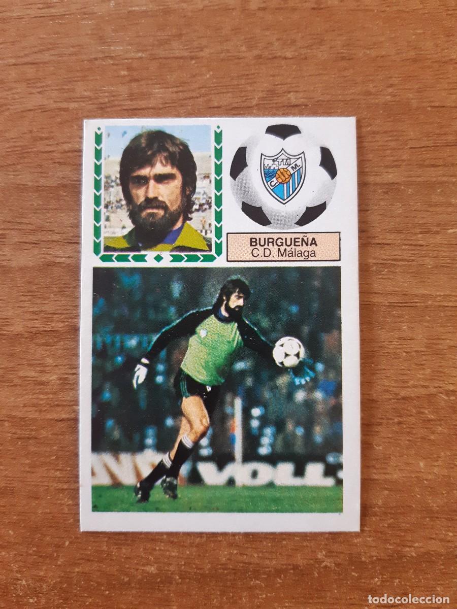Cromos de F&uacute;tbol: Burgue&ntilde;a (M&aacute;laga) Liga 83-84 ESTE. Nunca pegado, sin pegar