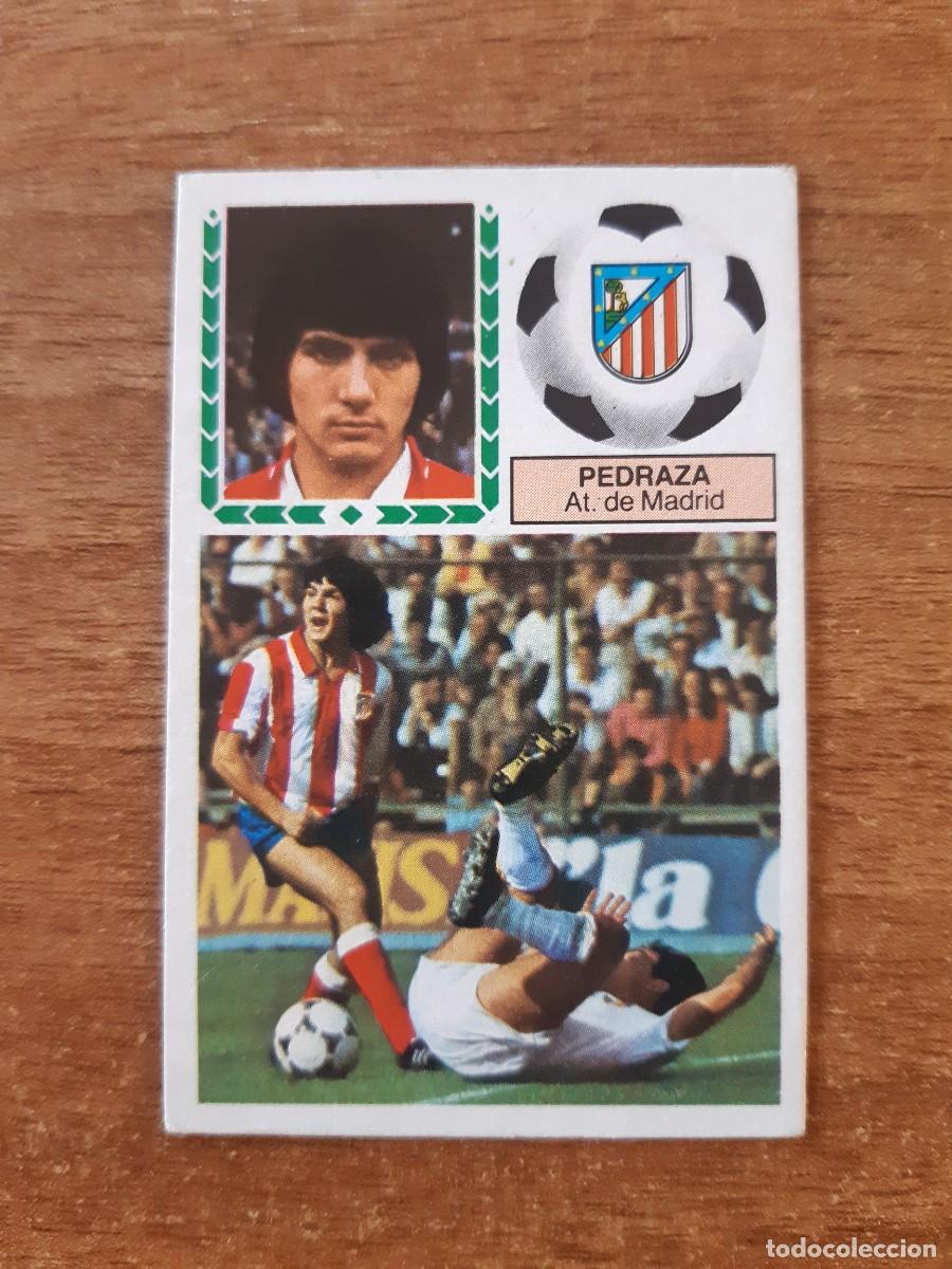 Cromos de F&uacute;tbol: Pedraza (Atl&eacute;tico Madrid) Liga 83-84 ESTE. Nunca pegado, sin pegar
