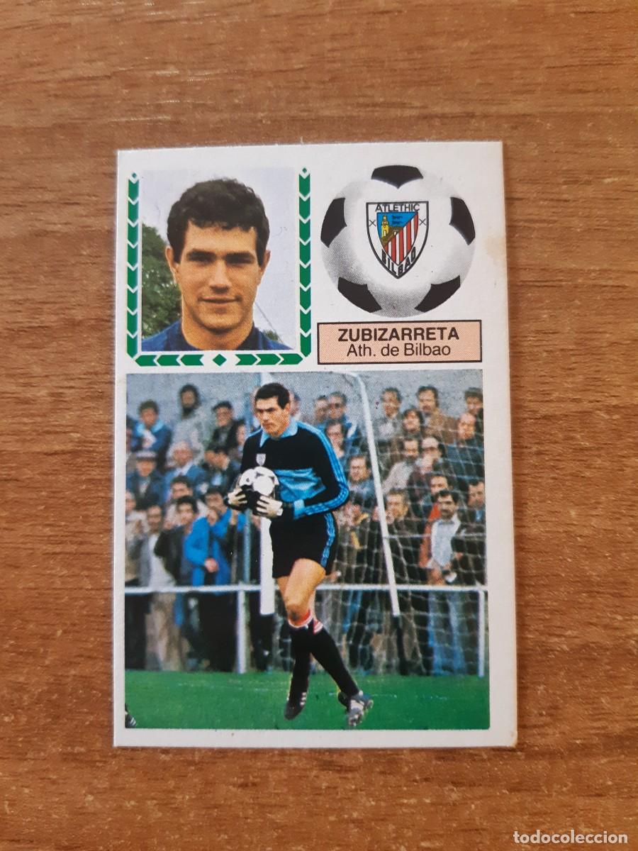 Cromos de F&uacute;tbol: Zubizarreta (Athletic Bilbao) Liga 83-84 ESTE. Nunca pegado, sin pegar