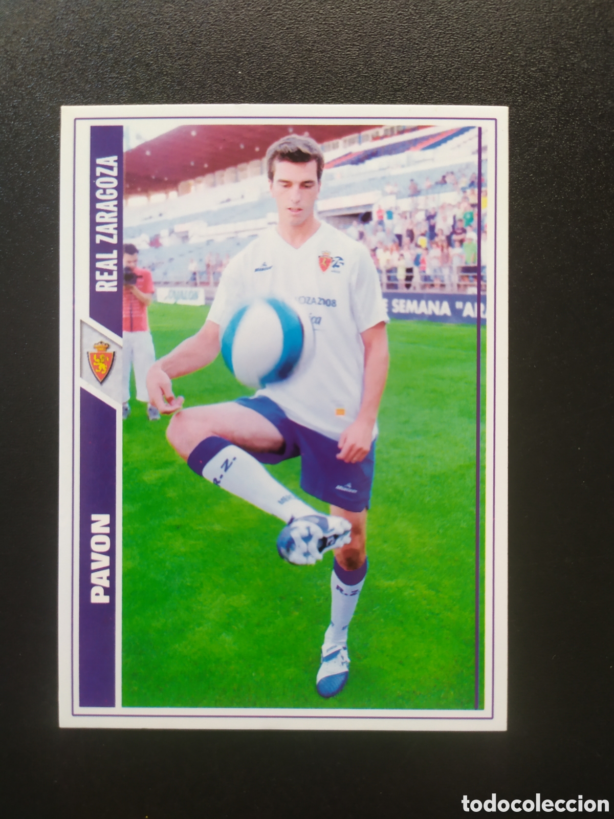 Cromos de F&uacute;tbol: Mundicromo fichas liga 2007 2008 07 08 Pav&oacute;n n&deg; 148 Real Zaragoza