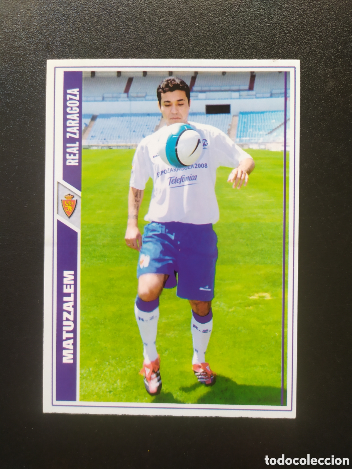 Cromos de F&uacute;tbol: Mundicromo fichas liga 2007 2008 07 08 Matuzalem n&deg; 149 Real Zaragoza