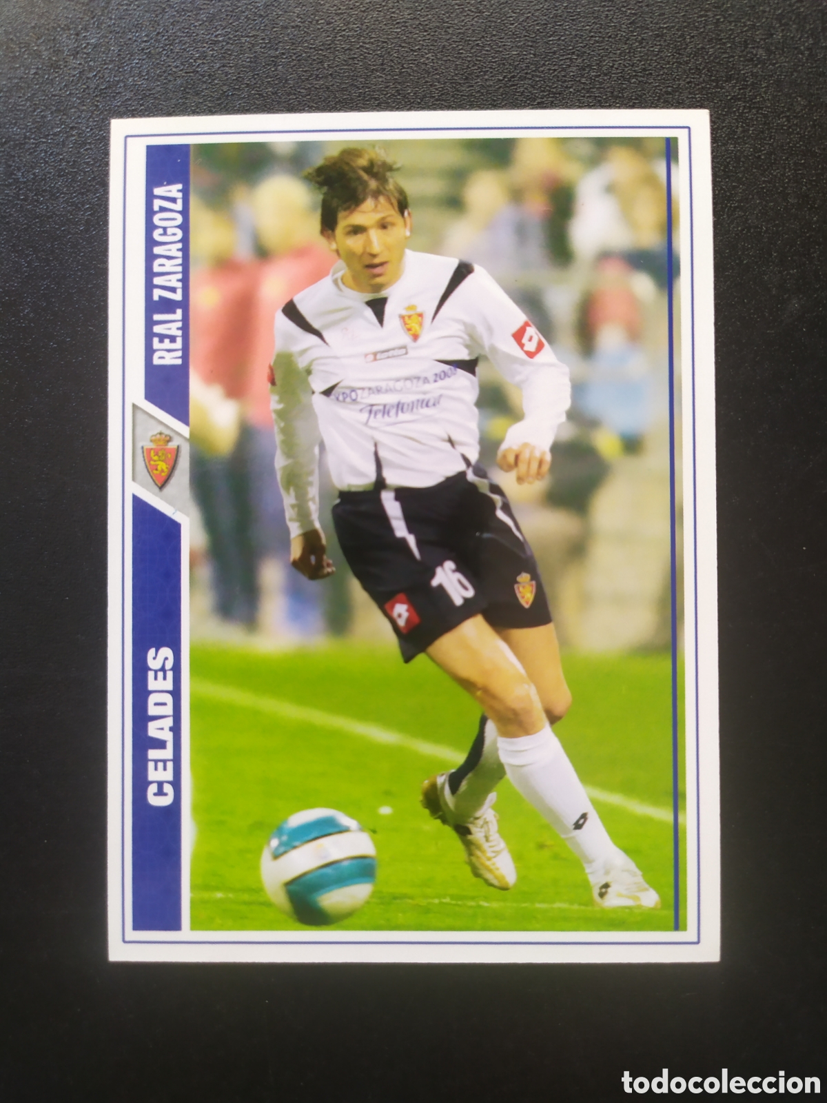 Cromos de F&uacute;tbol: Mundicromo fichas liga 2007 2008 07 08 Celades n&deg; 150 Real Zaragoza