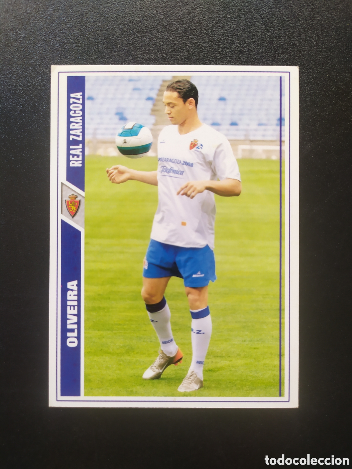 Cromos de F&uacute;tbol: Mundicromo fichas liga 2007 2008 07 08 Oliveira n&deg; 159 Real Zaragoza