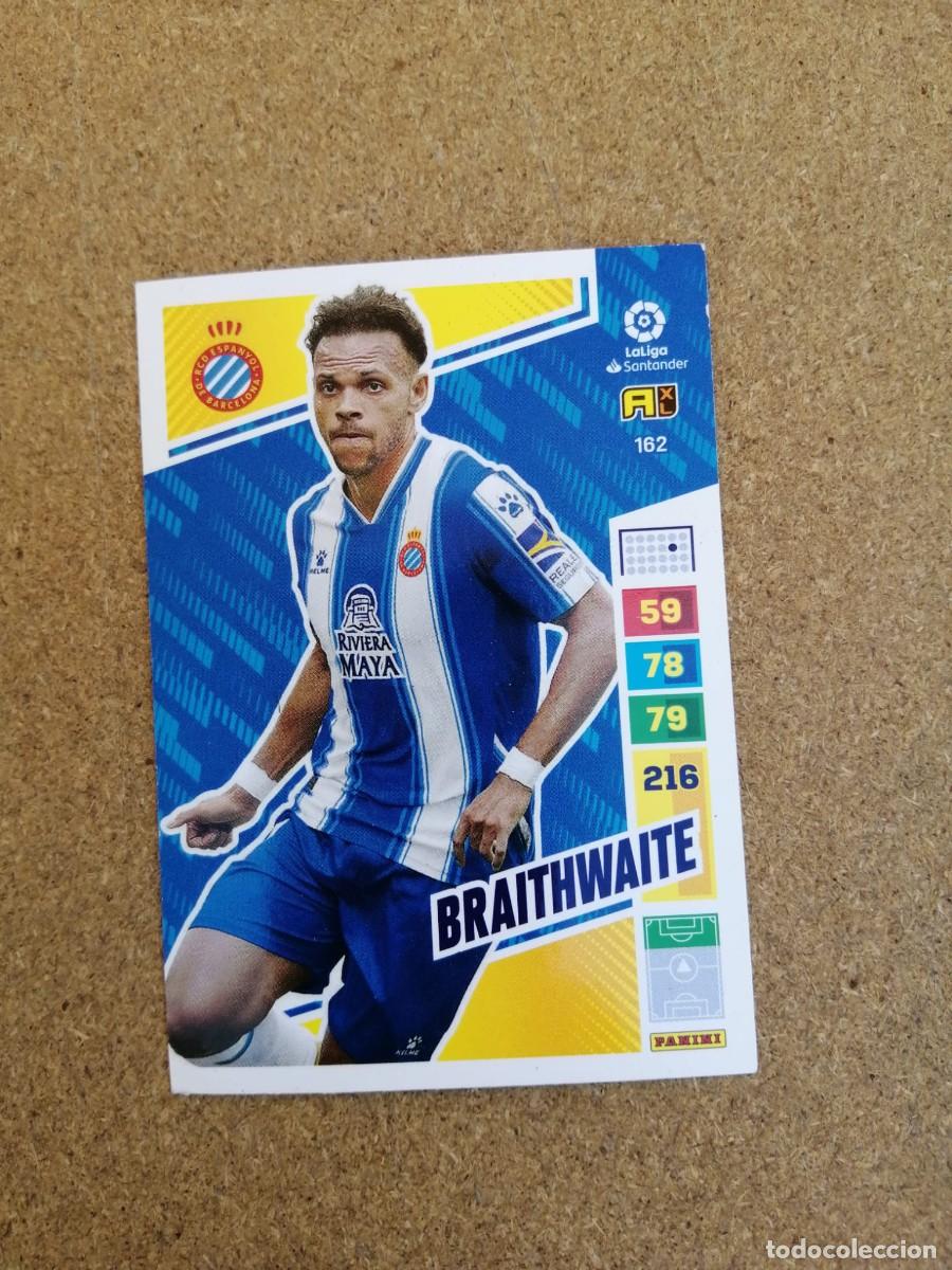 Cromos de F&uacute;tbol: CROMO FUTBOL LIGA 2022 - 23. BRAUTHWAITE (ESPANYOL)