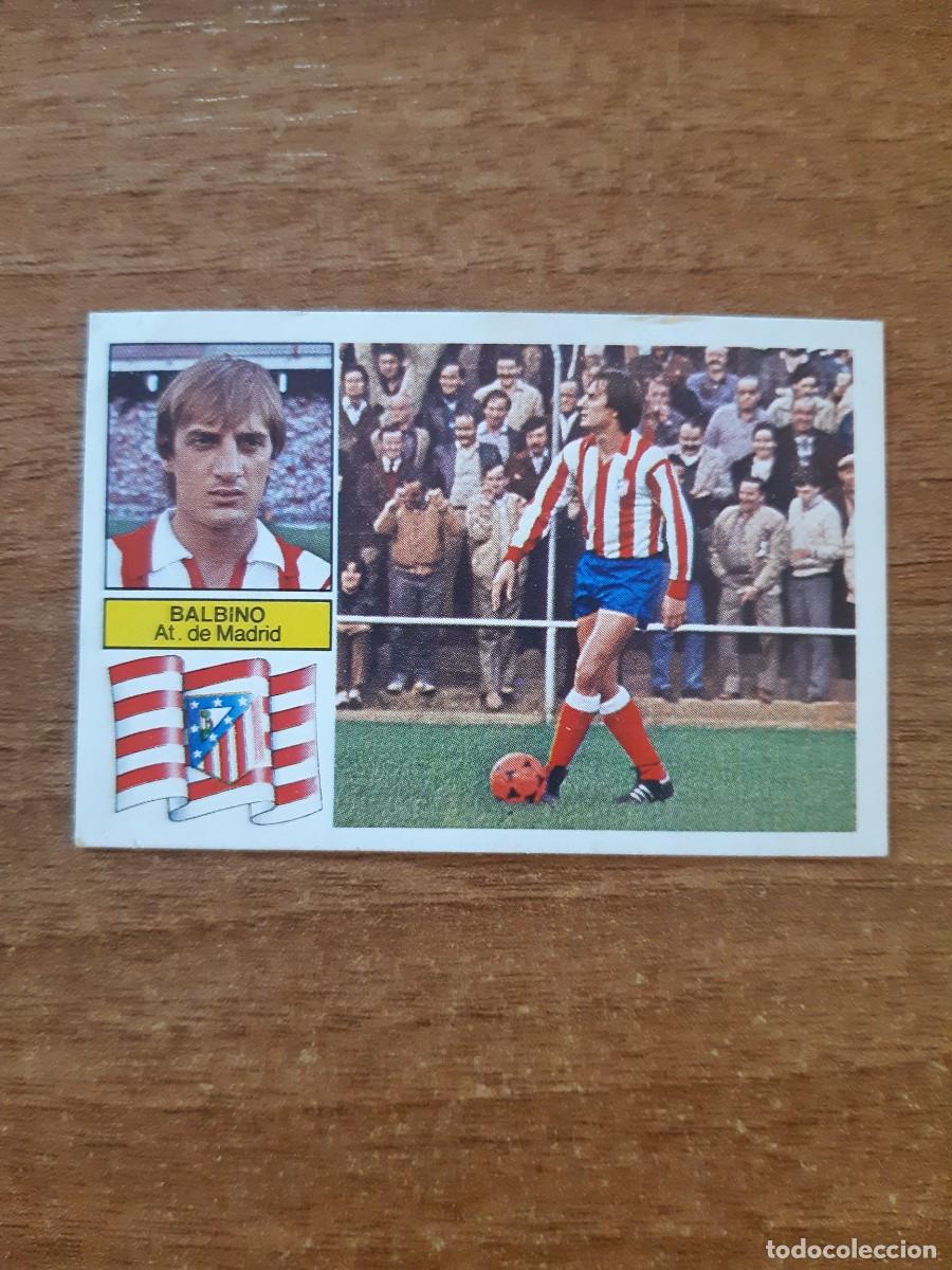 Figurine di Calcio: Balbino (Atl&eacute;tico Madrid) Liga 82-83 ESTE. Nunca pegado, sin pegar