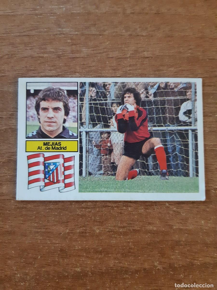 Cromos de f&uacute;tbol: Mej&iacute;as (Atl&eacute;tico Madrid) Liga 82-83 ESTE. Nunca pegado, sin pegar