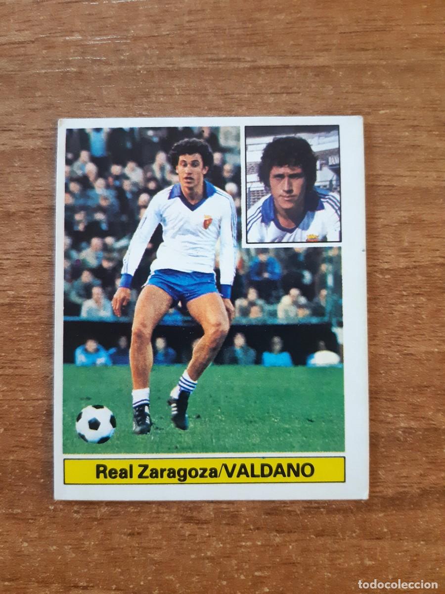 Cromos de Futebol: Valdano (Zaragoza) Liga 81-82 ESTE. Nunca pegado, sin pegar
