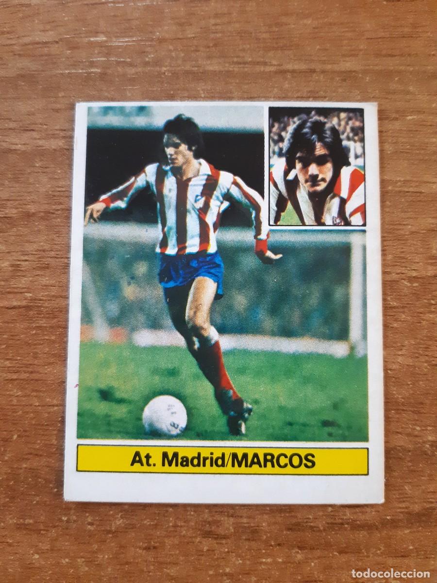 Cromos de f&uacute;tbol: Marcos Alonso (Atl&eacute;tico Madrid) Liga 81-82 ESTE. Nunca pegado, sin pegar
