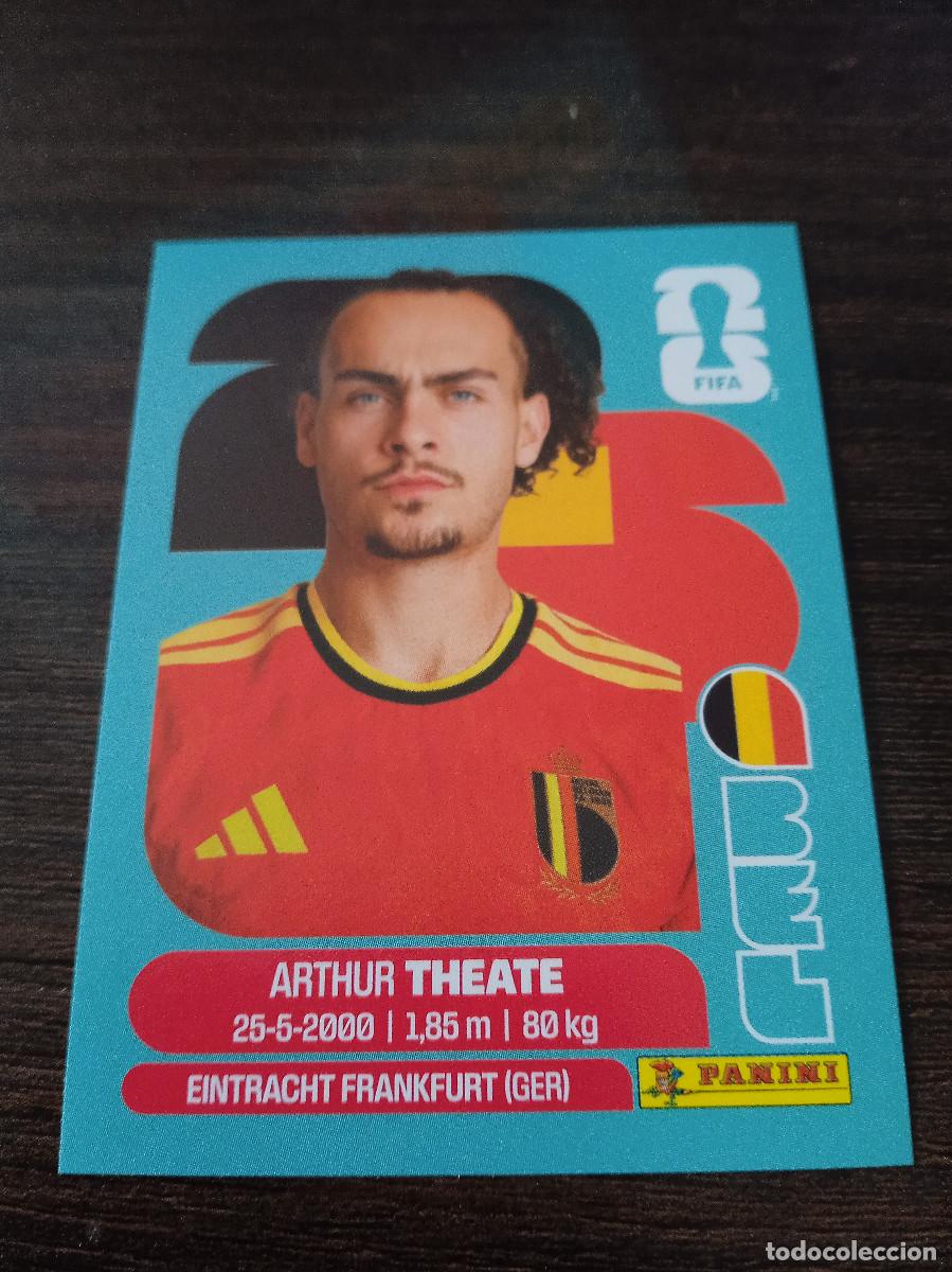 Cromos de F&uacute;tbol: Cromo Mundial Futbol 2026 Panini canada usa Mexico Belgica Arthur Theate BEL 3
