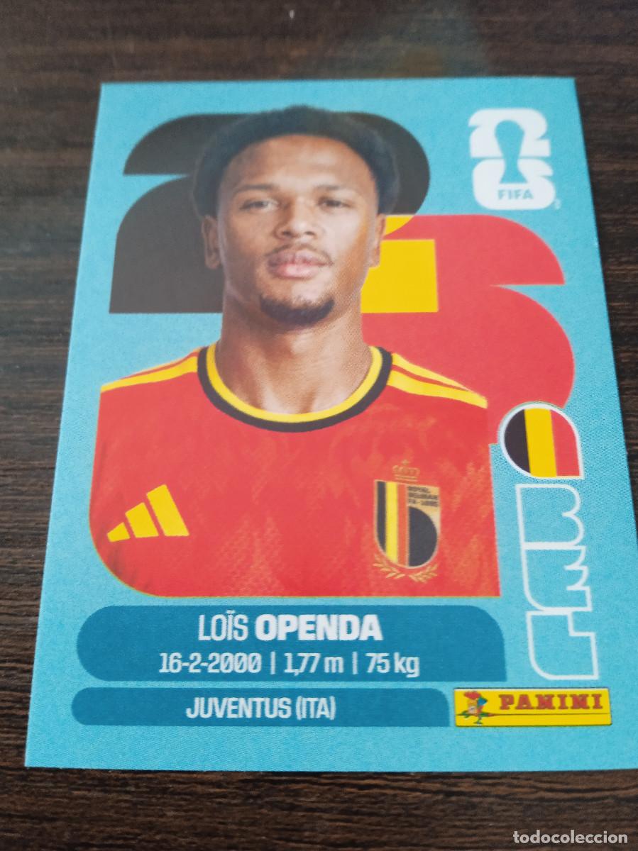 Cromos de F&uacute;tbol: Cromo Mundial Futbol 2026 Panini canada usa Mexico Belgica Lois Openda BEL 19