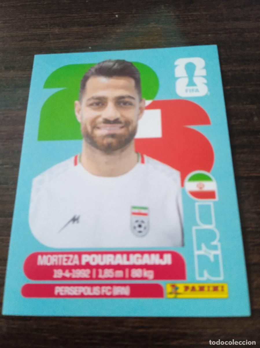 Cromos de F&uacute;tbol: Cromo Mundial Futbol 2026 Panini canada usa Mexico Iran Morteza Pouraliganji IRN 3