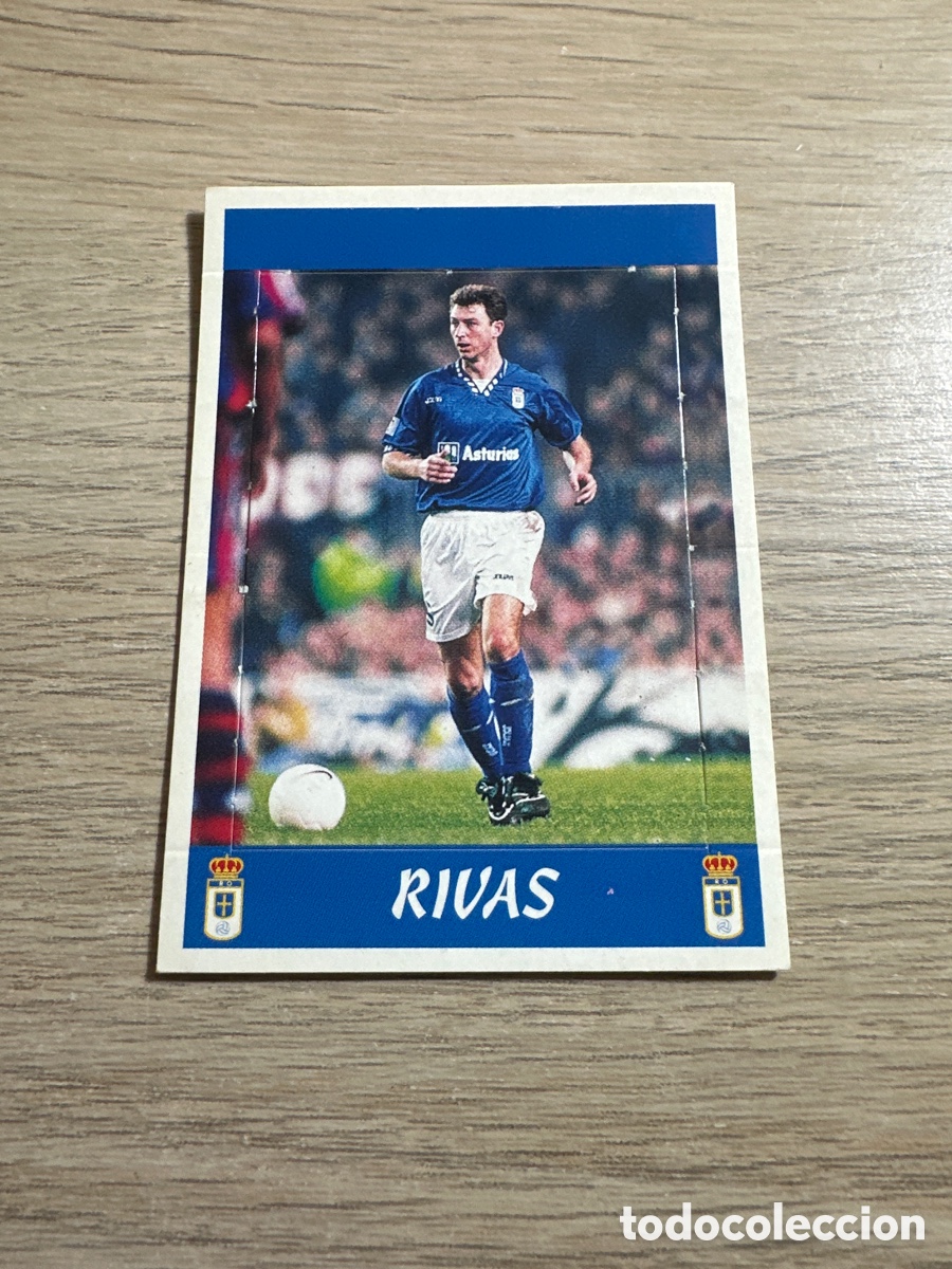 Cromos de F&uacute;tbol: RIVAS OVIEDO n&ordm; 260 (con numero trasera) POP UP LA LIGA PANINI SPORTS 97 98 1997 1998 SIN PEGAR
