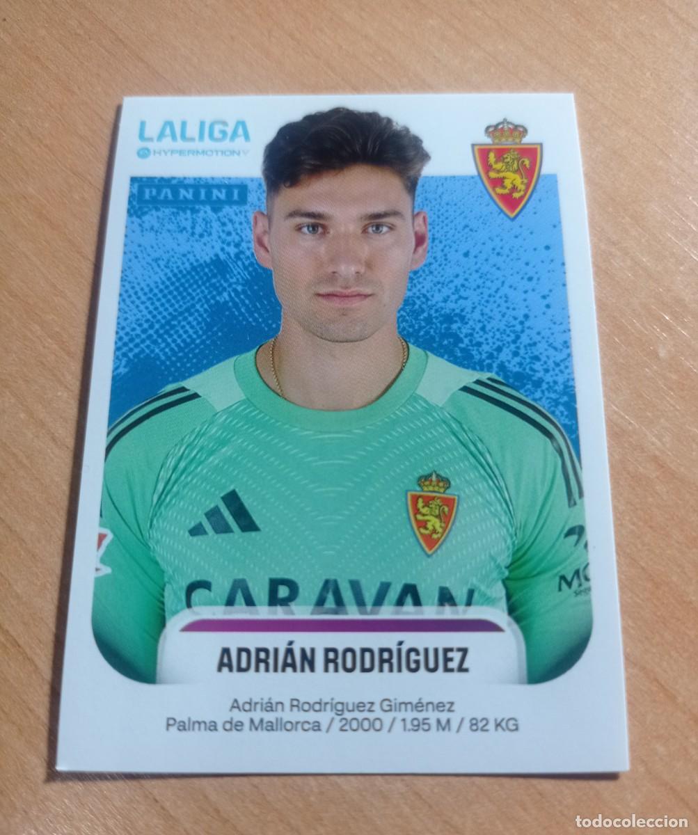 Cromos de F&uacute;tbol: 404 ADRIAN RODRIGUEZ DEL ZARAGOZA 2&ordf; DIVISION HYPERMOTION 25 26 PANINI 2025 2026 NUEVO