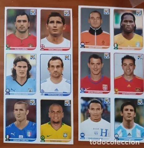 Cromos de F&uacute;tbol: LOTE 30 CROMOS MUNDIAL SUDAFRICA 2010 INCLUYE CROMO DE LEO MESSI