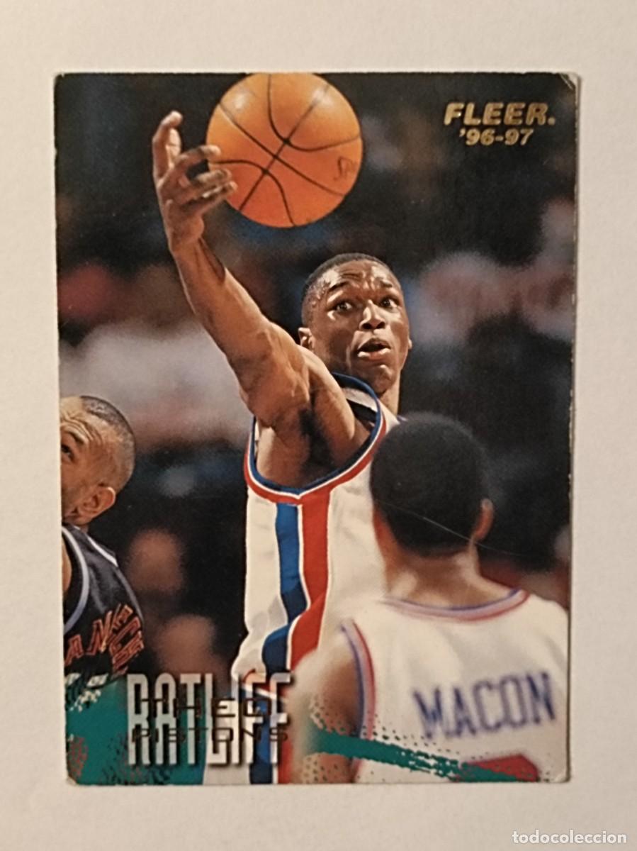 Cromos de F&uacute;tbol: #33 THEO RATLIFF (DETROIT PISTONS) CARDS NBA 96/97 FLEER