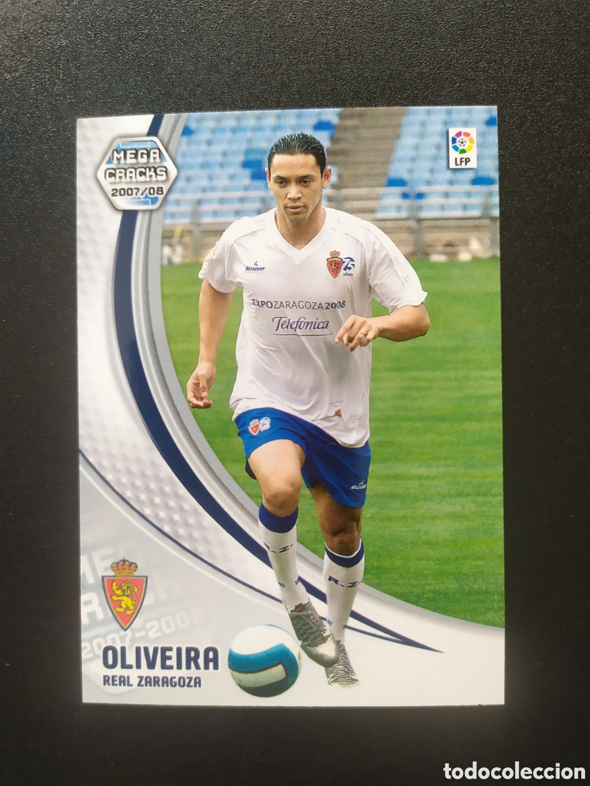 Cromos de F&uacute;tbol: Megacracks 2007 2008 07 08 panini Oliveira n&deg; 358 Real Zaragoza