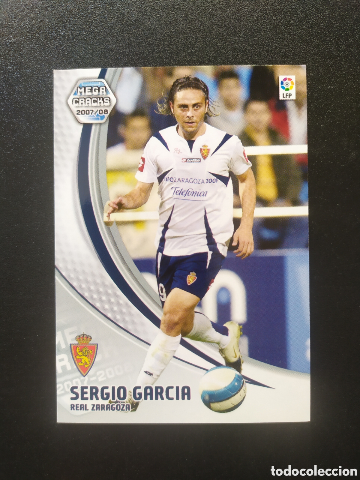 Cromos de F&uacute;tbol: Megacracks 2007 2008 07 08 panini Sergio Garc&iacute;a n&deg; 359 Real Zaragoza