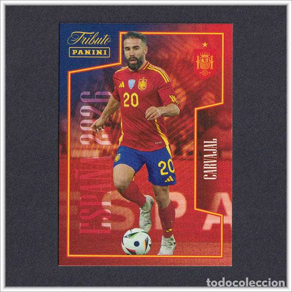 Cromos de F&uacute;tbol: TRIBUTO SELECCI&Oacute;N ESPA&Ntilde;OLA 2010 2026 PANINI CARVAJAL 40 ESPA&Ntilde;A COLECCI&Oacute;N LIGA ALBUM MUNDIAL
