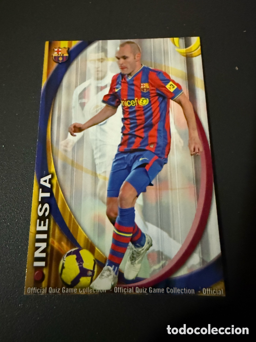 Cromos de F&uacute;tbol: MUNDICROMO 2011. n 017. INIESTA