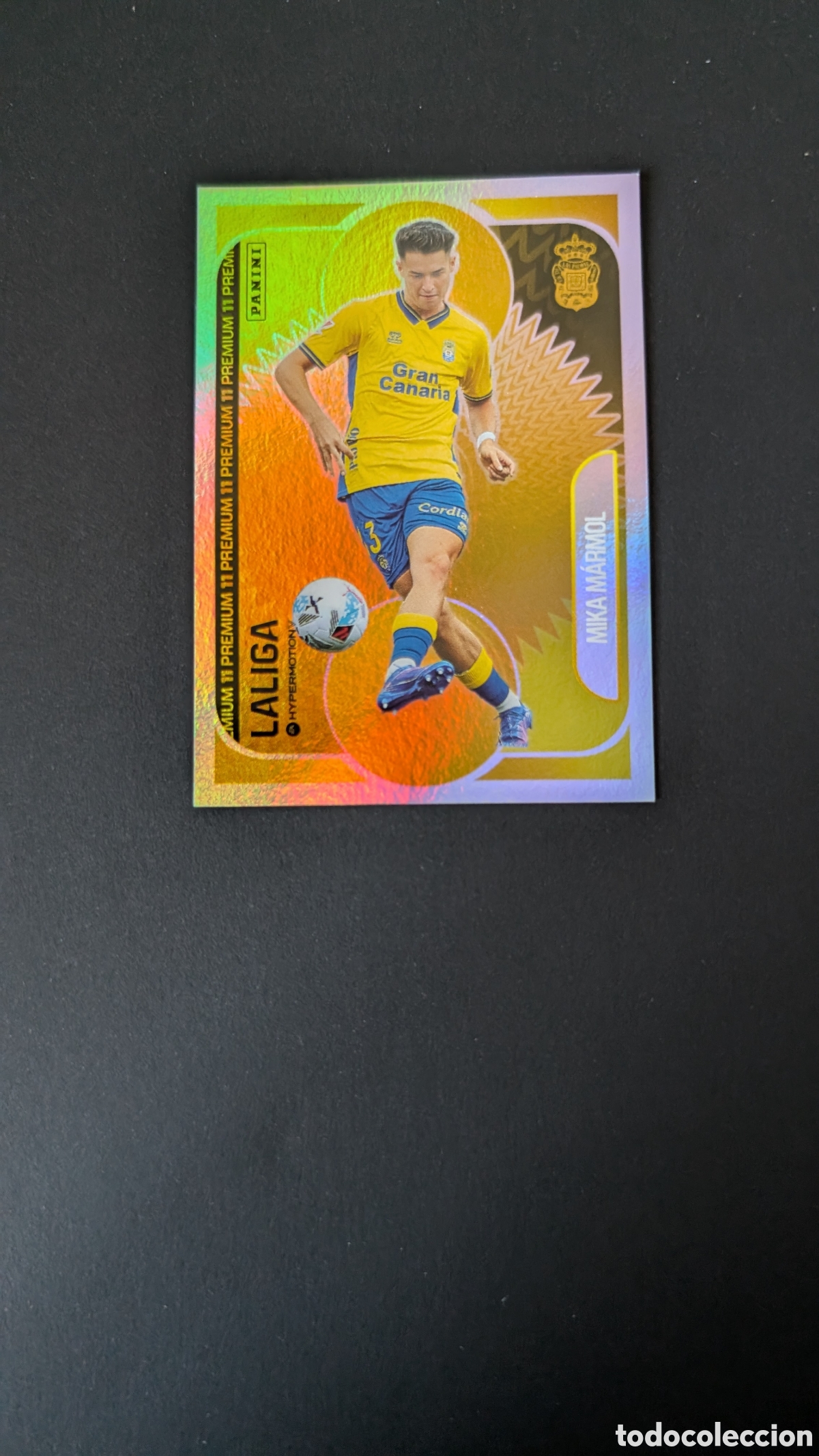 Cromos de F&uacute;tbol: MIKA MARMOL LAS PALMAS PREMIUM HYPERMOTION 2 SEGUNDA DIVISION LIGA 2025/2026 25 26 NUNCA PEGADO