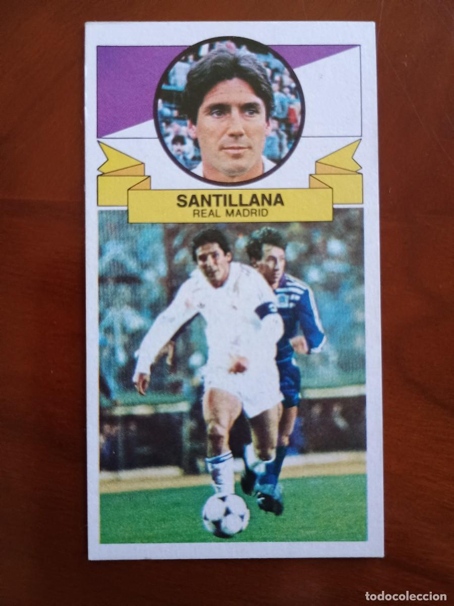 Cromos de F&uacute;tbol: Cromo f&uacute;tbol liga 85 86 1985 1986 ediciones este nuevo pegar sin publicidad Real Madrid Santillana