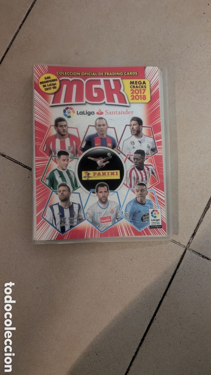 Cromos de F&uacute;tbol: ARCHIVADOR VACIO MEGACRACKS LIGA 2017/18 17 18 PANINI SIN CROMOS