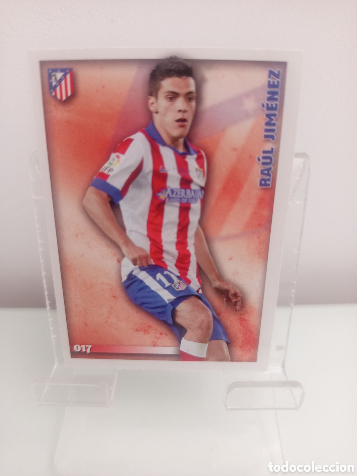 Fu&szlig;ball-Sticker: ❇️ CROMO ⚽ RA&Uacute;L JIM&Eacute;NEZ ATL&Eacute;TICO DE MADRID 17 017 FICHAS LIGA 2015 14 15 2014 2015 MUNDICROMO ❇️