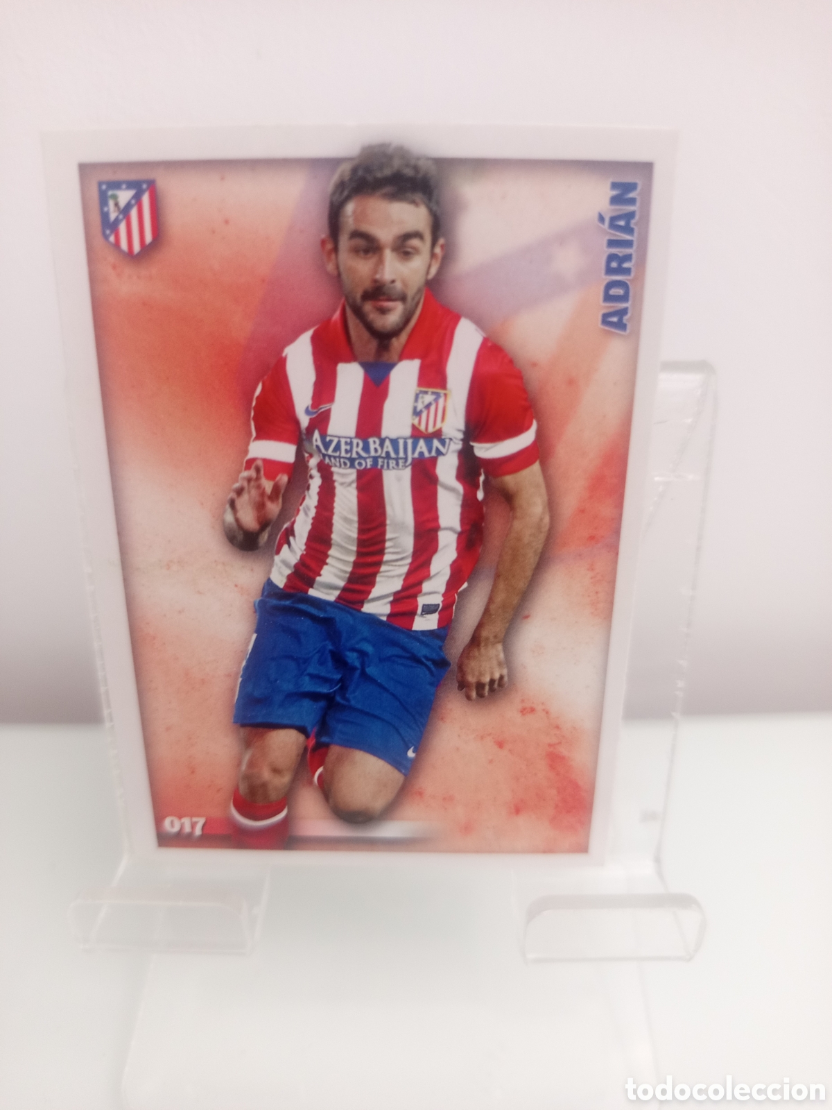 Cartes &agrave; collectionner de Football: ❇️ CROMO ⚽ ADRI&Aacute;N ATL&Eacute;TICO DE MADRID 17 017 FICHAS LIGA 2015 14 15 2014 2015 MUNDICROMO ❇️