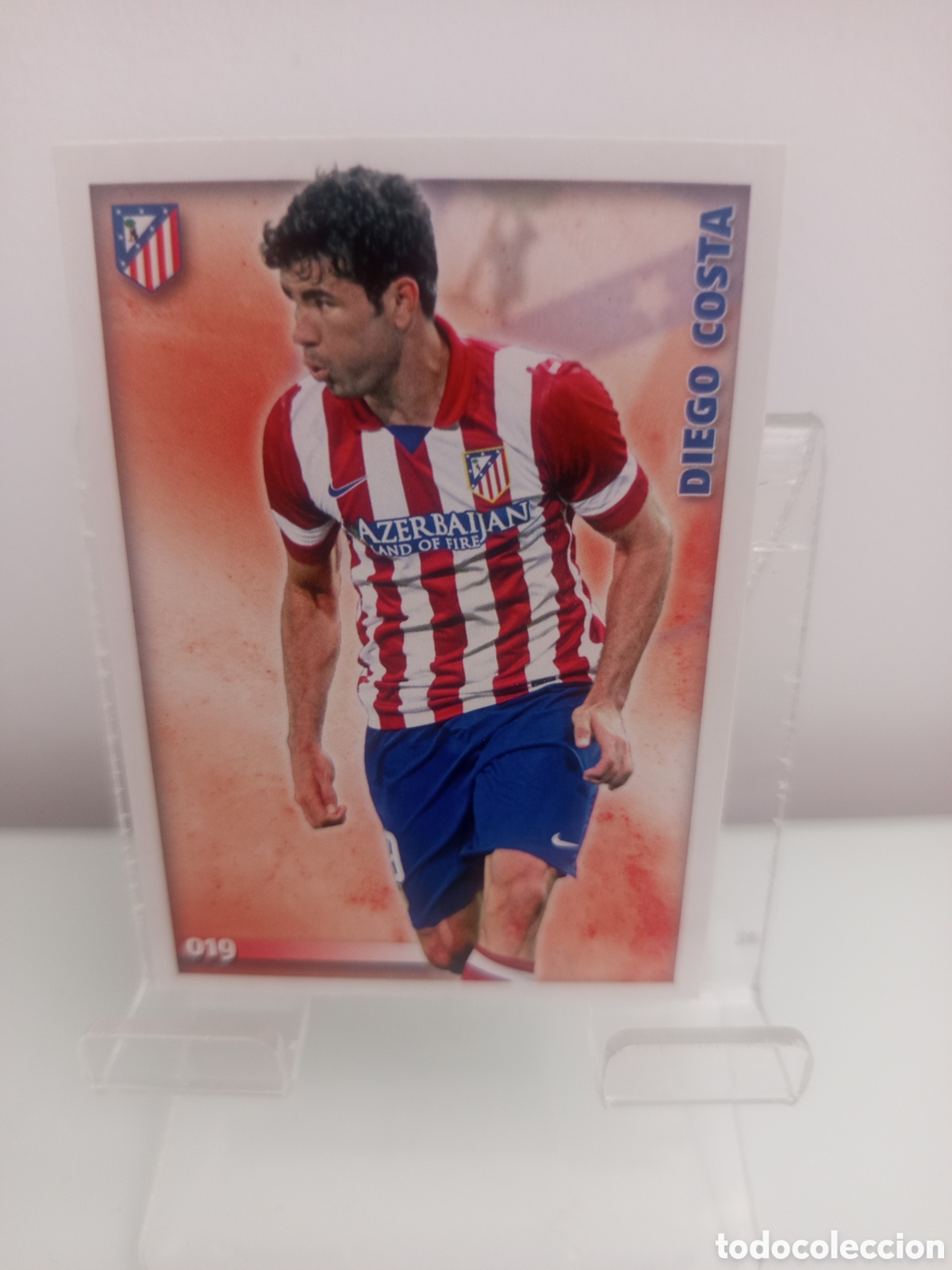 Cromos de F&uacute;tbol: ❇️ CROMO ⚽ DIEGO COSTA ATL&Eacute;TICO DE MADRID 19 019 FICHAS LIGA 2015 14 15 2014 2015 MUNDICROMO ❇️