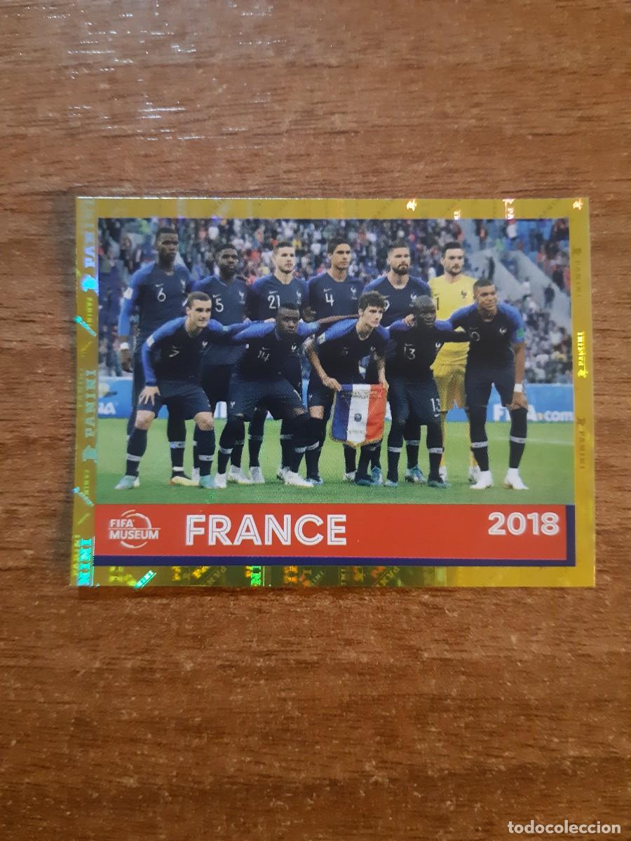 Cromos de F&uacute;tbol: FWC29 ALINEACI&Oacute;N FRANCIA CAMPE&Oacute;N RUSIA 2018 MUNDIAL QATAR 2022 PANINI. NUNCA PEGADO, SIN PEGAR