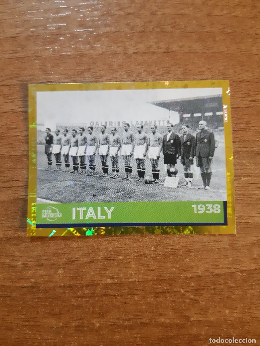 Cromos de F&uacute;tbol: FWC20 ALINEACI&Oacute;N ITALIA CAMPE&Oacute;N FRANCIA 1938 MUNDIAL QATAR 2022 PANINI. NUNCA PEGADO, SIN PEGAR