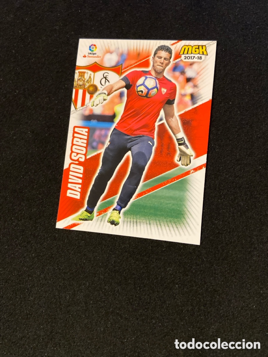 Cartes &agrave; collectionner de Football: DAVID SORIA 462 (SEVILLA) PANINI MEGACRACKS 2017-2018 17 18 CROMO CARTA M-2