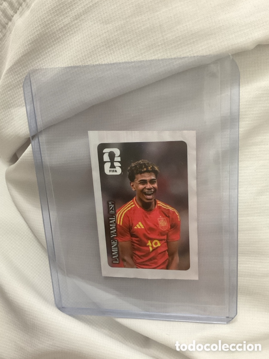 Cromos de F&uacute;tbol: Lamine yamal Coca Cola