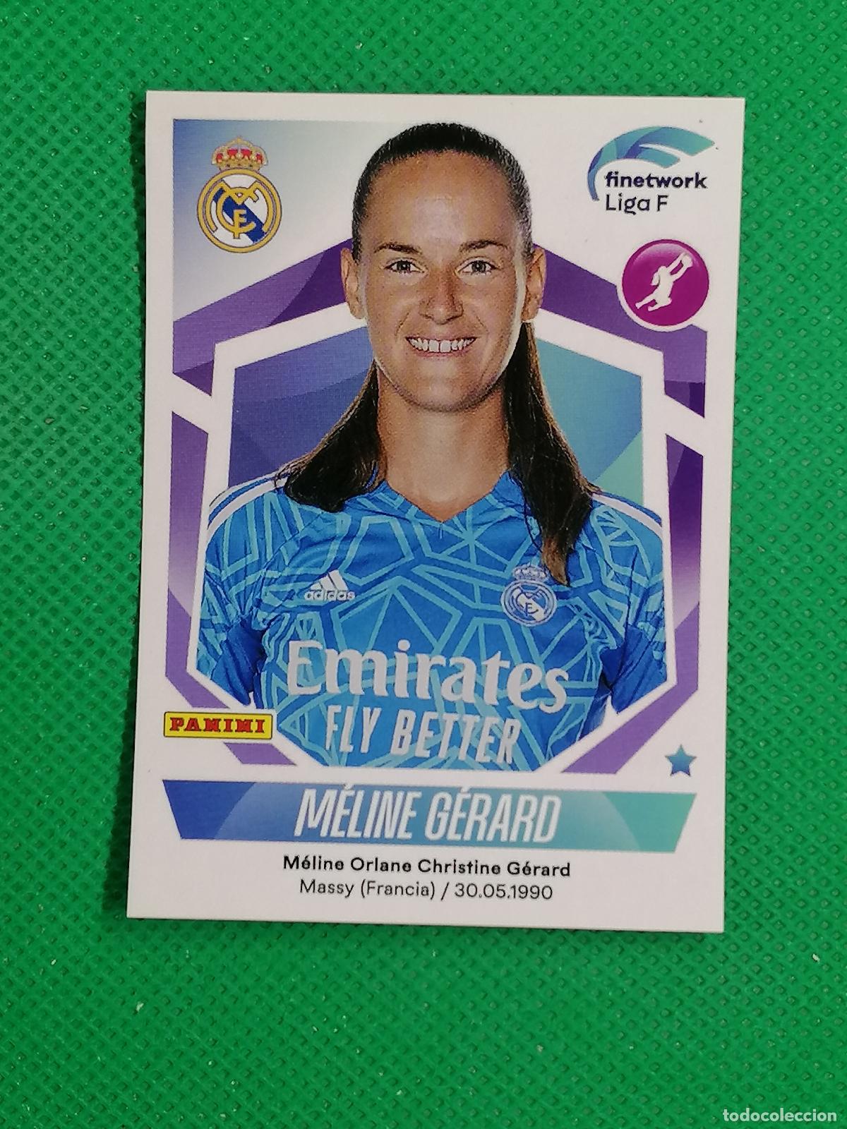Cromos de F&uacute;tbol: 222 MELINE GERARD REAL MADRID ⚽ PANINI LIGA F FEMENINA 22 23 2022 2023 ⚽
