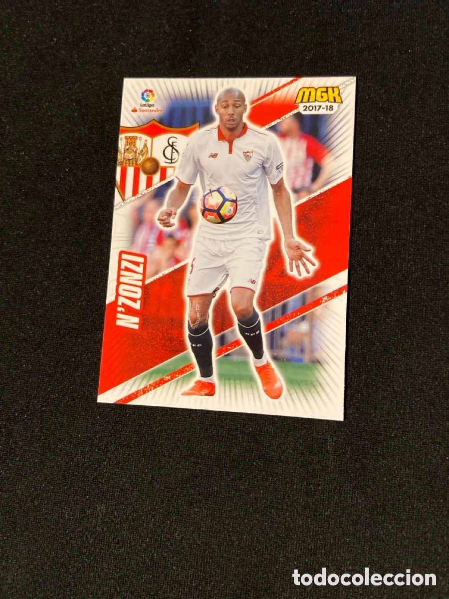 Football Stickers: N&rsquo;ZONZI 469 (SEVILLA) PANINI MEGACRACKS 2017-2018 17 18 CROMO CARTA M-2