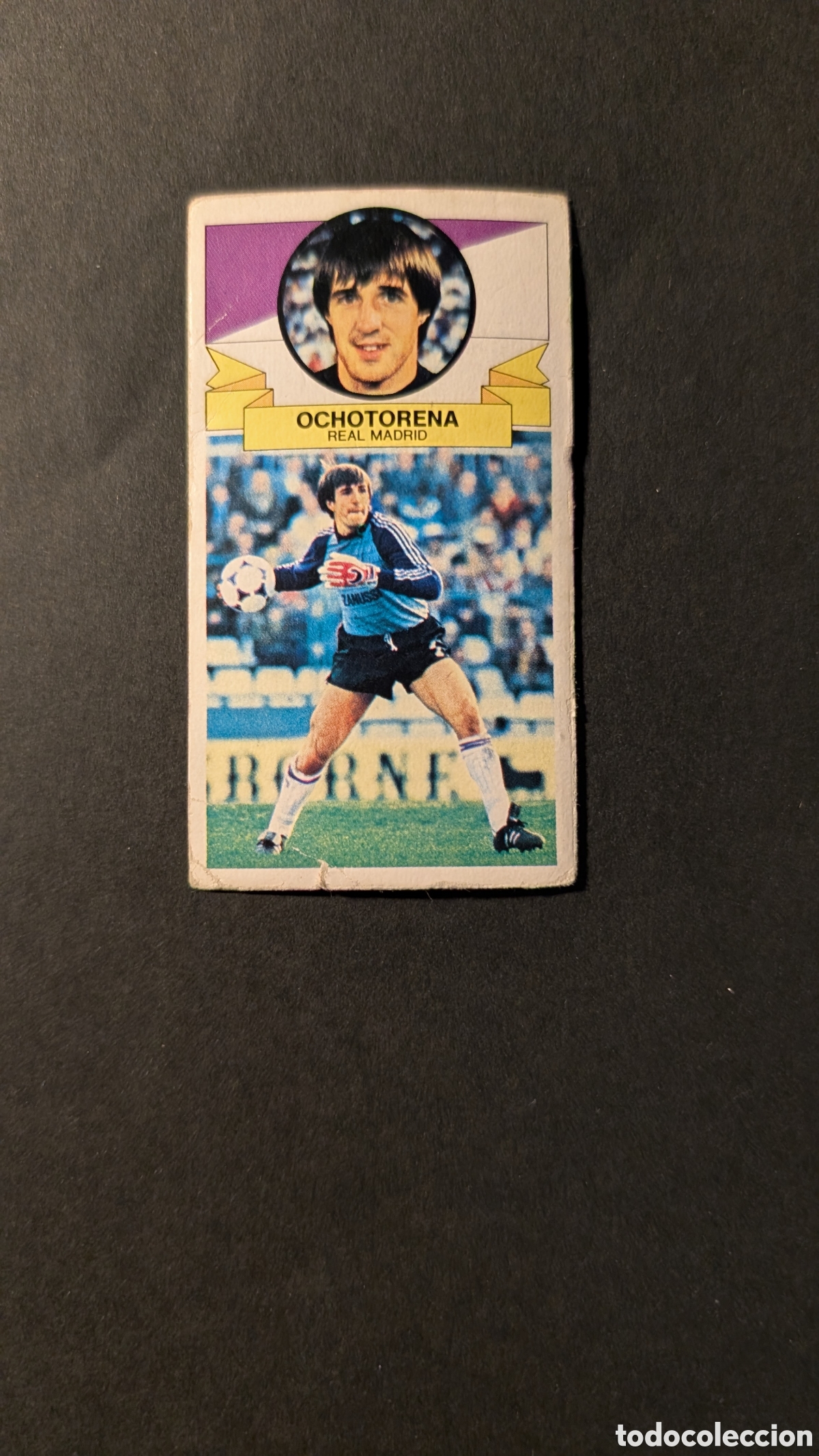 Cromos de F&uacute;tbol: OCHOTORENA REAL MADRID CON PUBLICIDAD LIGA ESTE 1985/86 85 86 NUNCA PEGADO SIN PEGAR