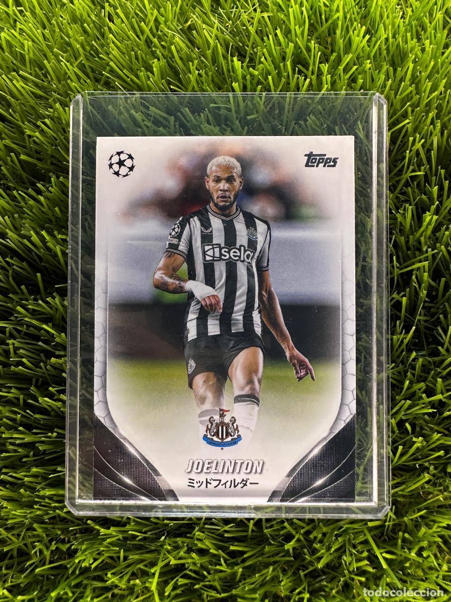 Figurine di Calcio: N&ordm; 60 Joelinton Newcastle United Topps UEFA Clubs Competitions Japan Edition 23 24