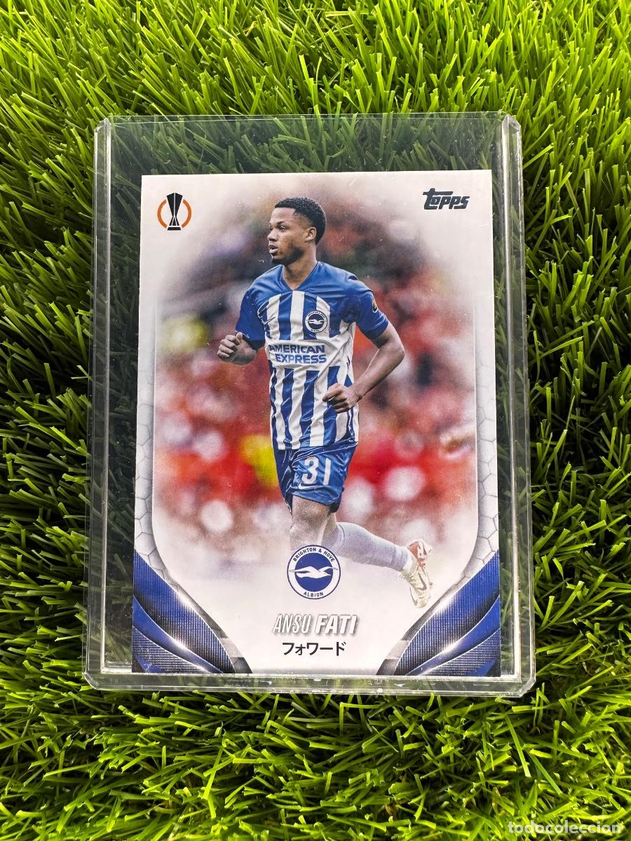 Figurine di Calcio: N&ordm; 74 Ansu Fati Brighton Topps UEFA Clubs Competitions Japan Edition 23 24