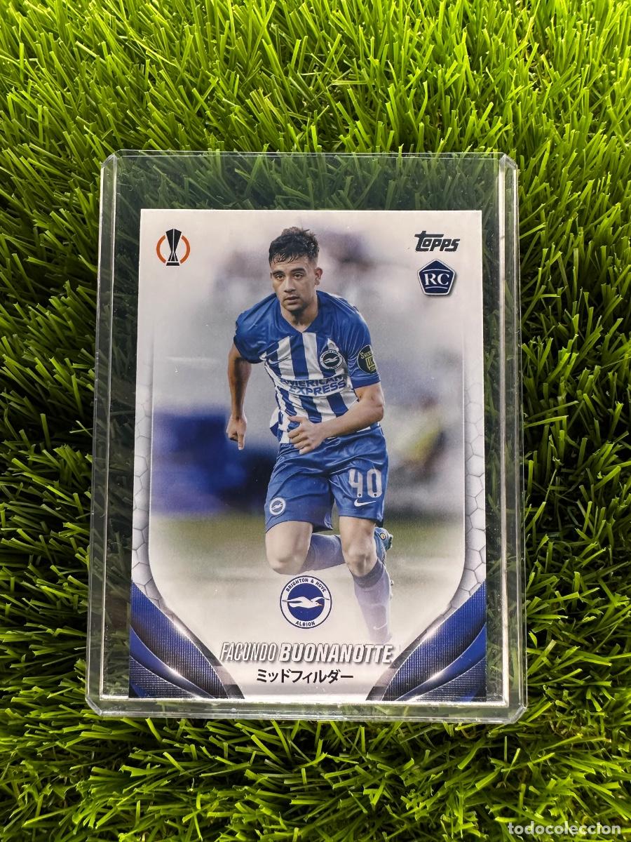 Figurine di Calcio: N&ordm; 136 Facundo Buonanotte Rookie Card Brighton Topps UEFA Clubs Competitions Japan Edition 23 24