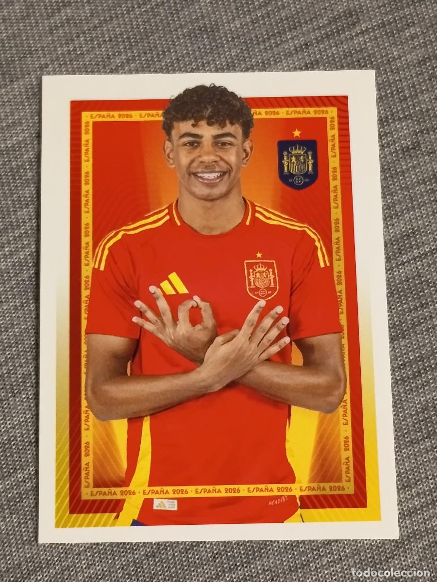 Figurine di Calcio: LAMINE YAMAL CARREFOUR MUNDIAL 2026 N&deg;49 NUEVO