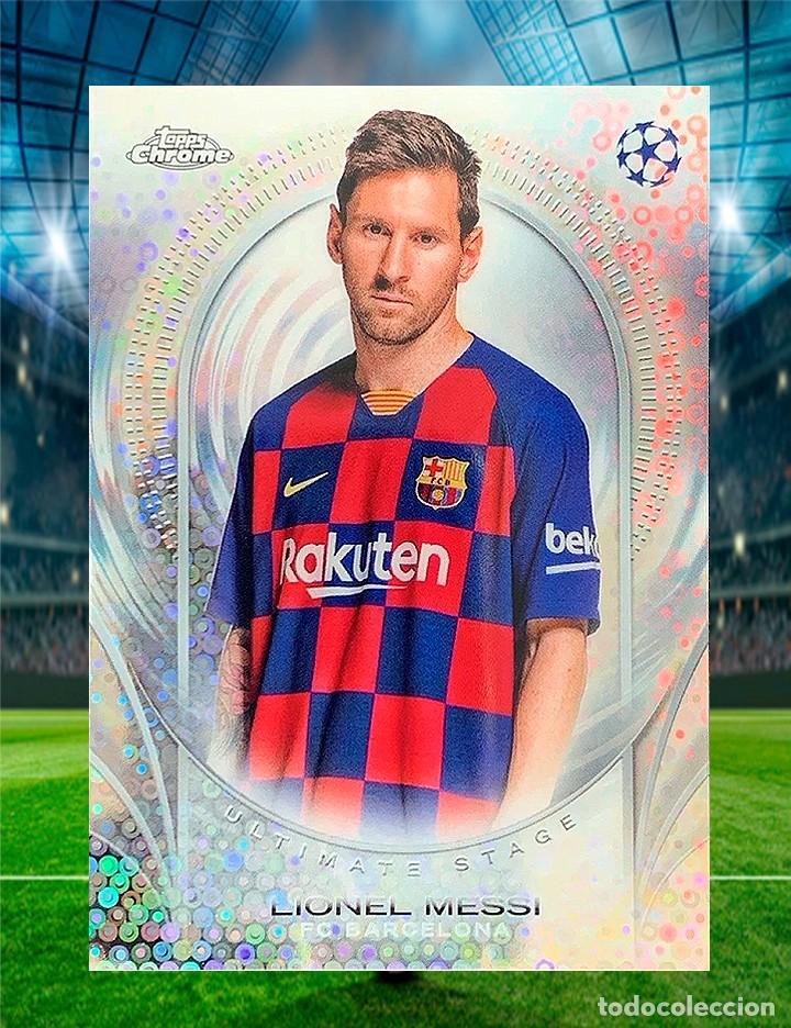 Cromos de F&uacute;tbol: Lionel Messi - Ultimate Stage Chrome - 2024-25 Topps UCC - #USC-16 - C6