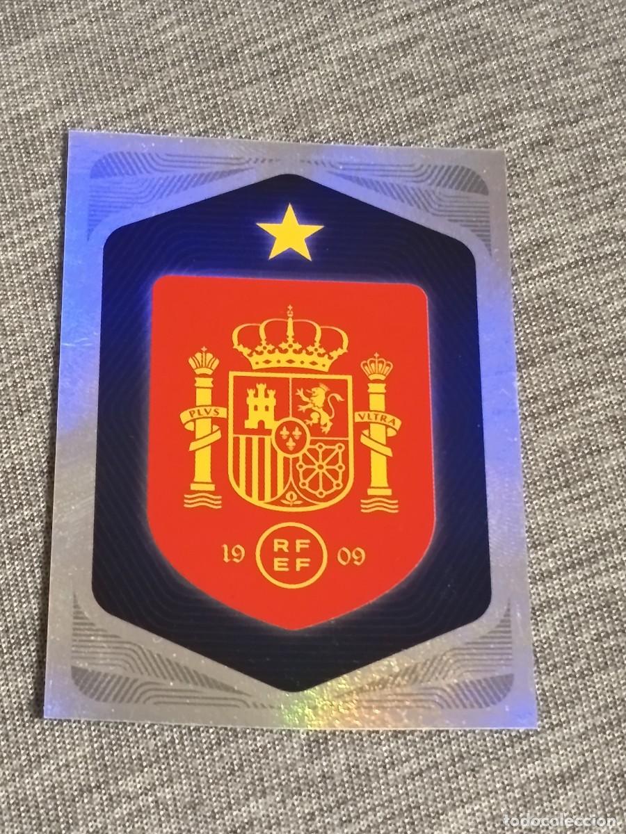 Cromos de F&uacute;tbol: ESCUDO ESPA&Ntilde;A CARREFOUR MUNDIAL 2026 N&deg;1 NUEVO