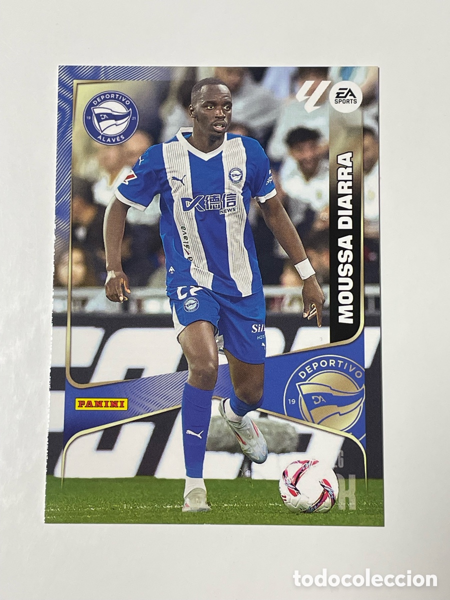 Cromos de F&uacute;tbol: Moussa Diarra Alav&eacute;s Panini Megacracks 2025/26 #23