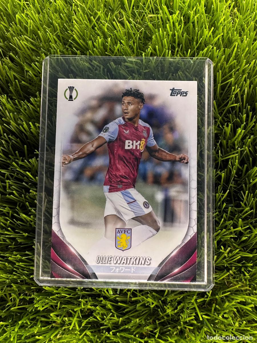 Cromos de F&uacute;tbol: N&ordm; 107 Ollie Watkins Aston Villa Topps UEFA Clubs Competitions Japan Edition 23 24