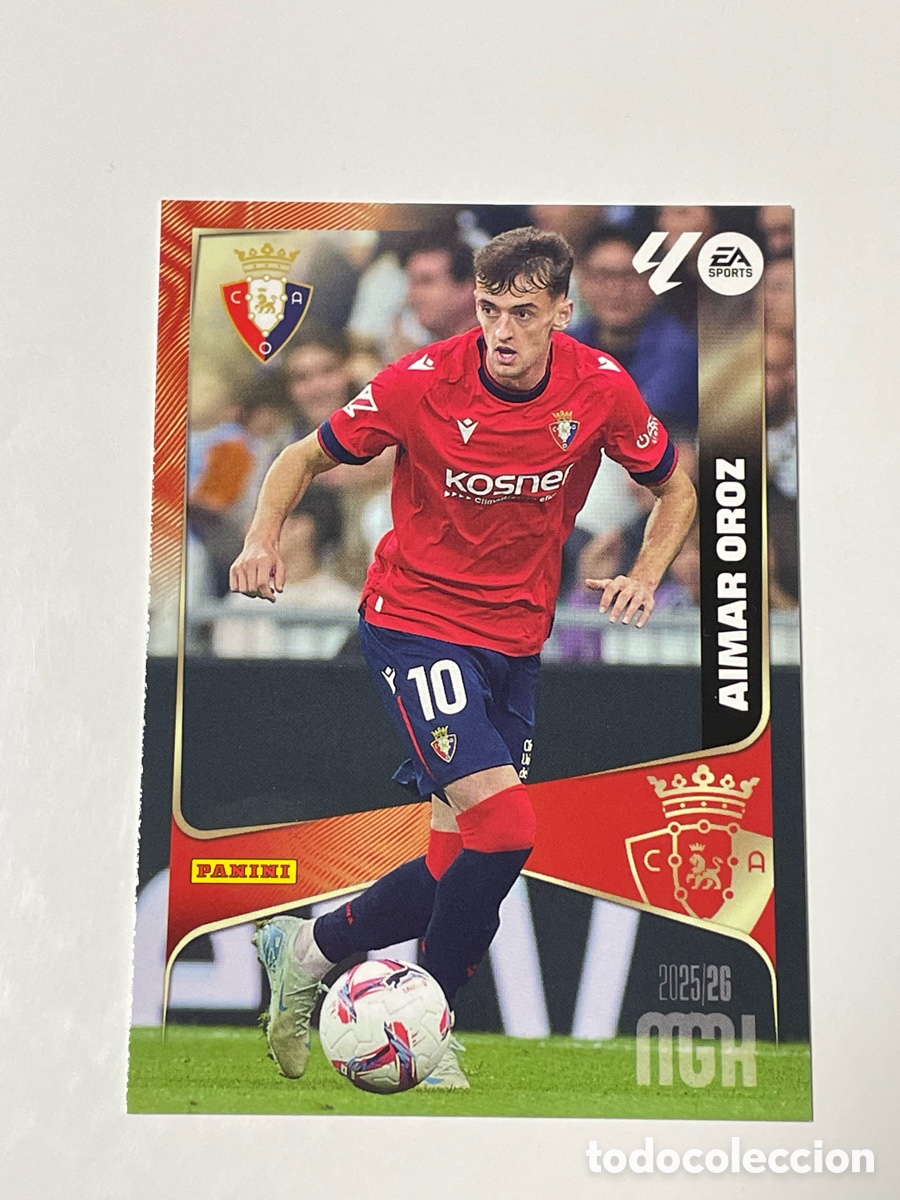 Cromos de F&uacute;tbol: Aimar Oroz Osasuna Panini Megacracks 2025/26 #267