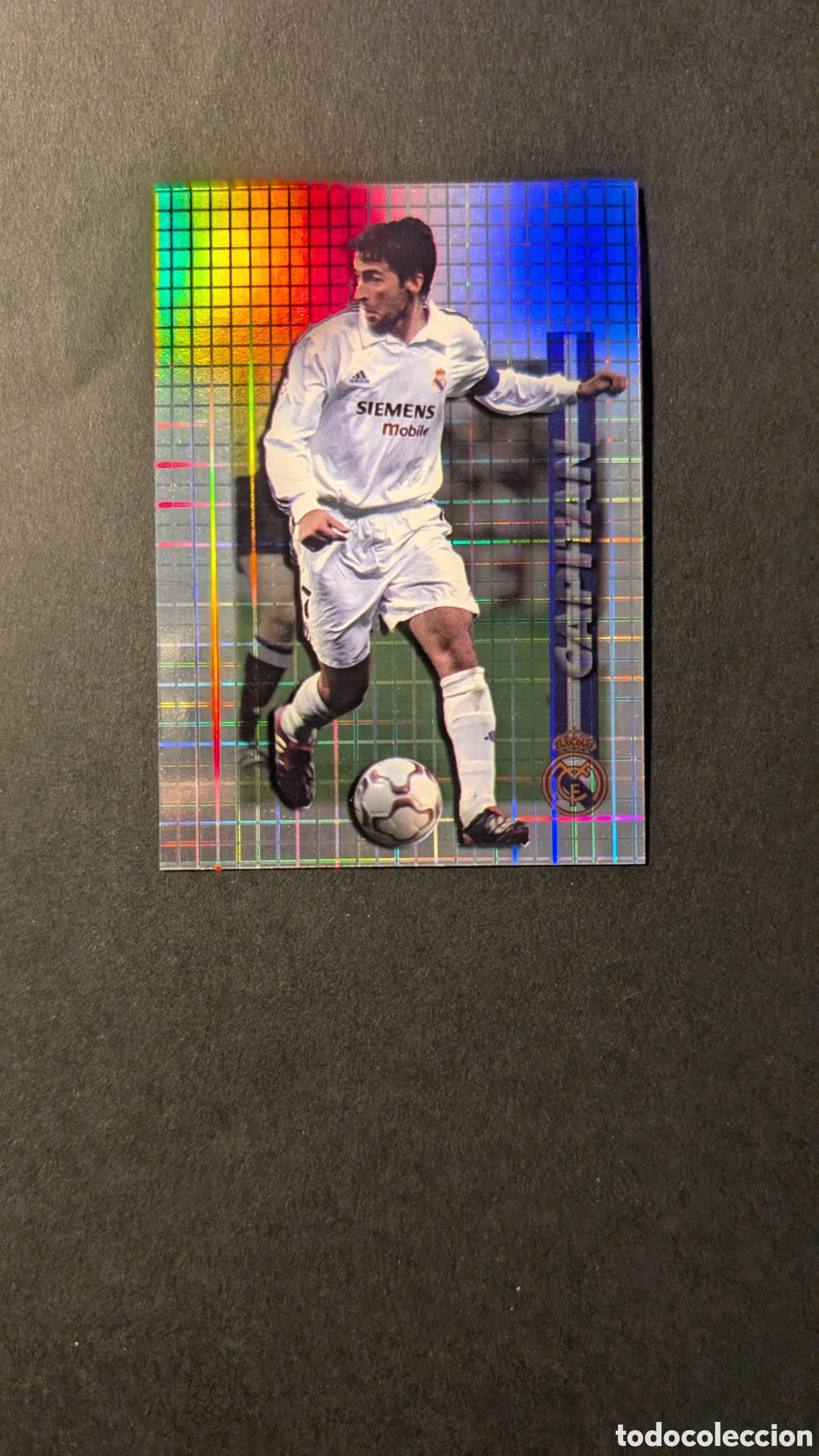 Cromos de Futebol: RAUL REAL MADRID CRACK 27 FICHAS DE LA LIGA 2003/2004 03 04 MUNDICROMO