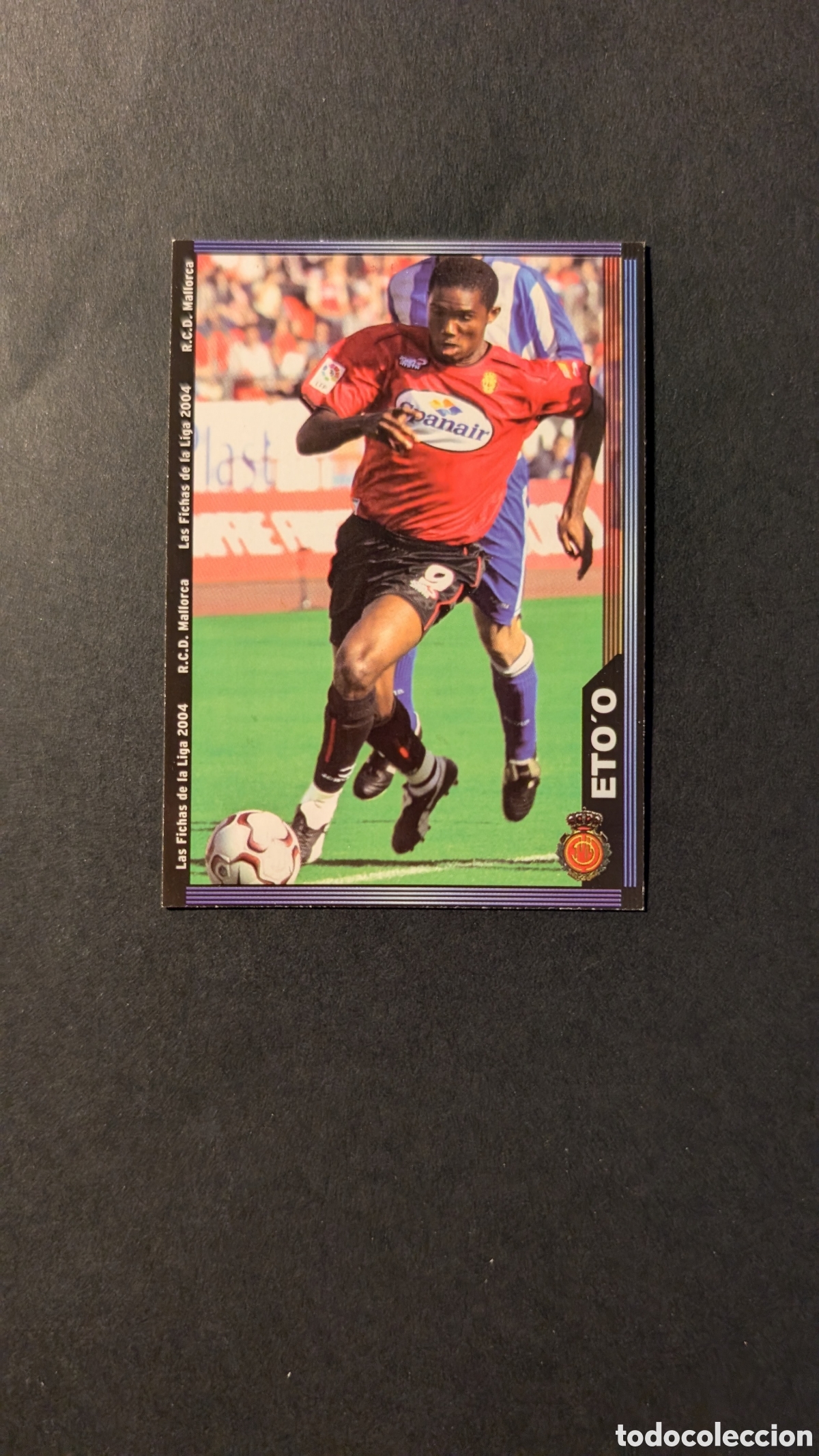 Cromos de F&uacute;tbol: ETOO ETO'O MALLORCA 239 FICHAS DE LA LIGA 2003/2004 03 04 MUNDICROMO